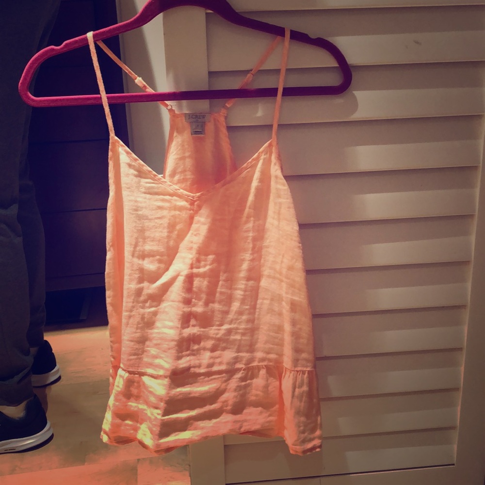 J. Crew Linen Tank Top - Size 2